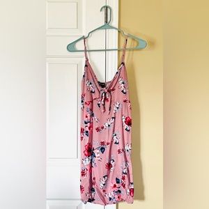 Justify pink floral dress
